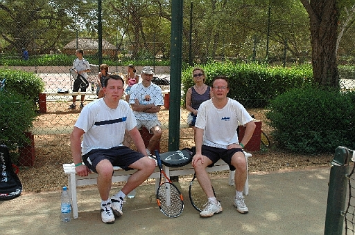 DSC_0707.JPG - Entra�nement 10h du matin... Une canicule.Anthony  et Richard