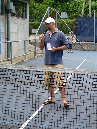 IMG_1070.JPG - Christian annonce le match exhibition entre St�phane Manai et Mathhieu Amgwerd